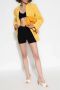 Jacquemus Zwarte Geribbelde Shorts met Hoge Taille Black Dames - Thumbnail 2