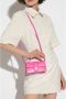 Jacquemus Gestructureerde leren tas met gewatteerd handvat Pink Dames - Thumbnail 3
