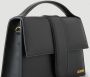 Jacquemus Satchels Le Bambinou Envelope Handbag Leather in zwart - Thumbnail 3