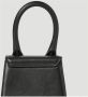 Jacquemus Totes Le Chiquito Top Handle Bag Leather in zwart - Thumbnail 5