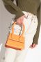 Jacquemus Crossbody bags Le Chiquito Moyen Handbag in oranje - Thumbnail 6