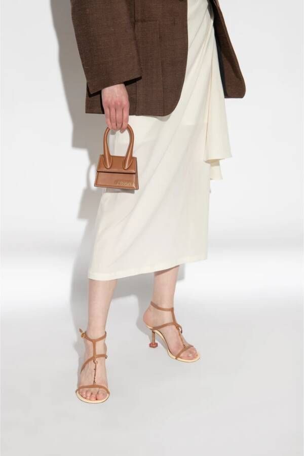 Jacquemus Le Chiquito schoudertas Bruin Dames
