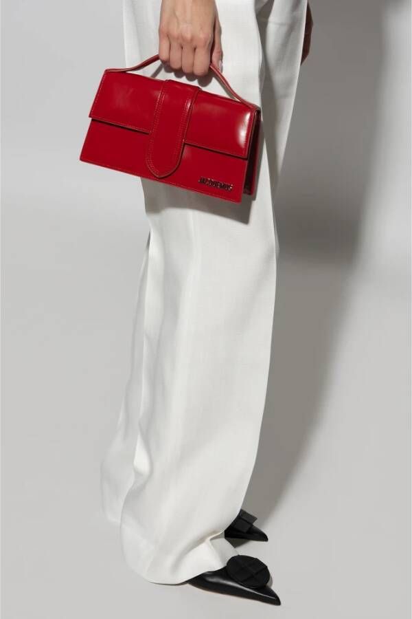 Jacquemus Le Grand Bambino schoudertas Rood Dames