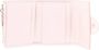 Jacquemus Roze Leren Tri-Fold Portemonnee Pink Dames - Thumbnail 2
