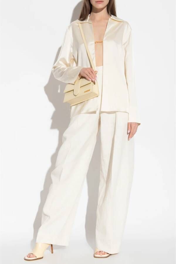 Jacquemus Notte shirt Beige Dames