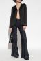 Jacquemus Zwarte Satijnen Overhemd met Gouden Sluiting Black Dames - Thumbnail 2