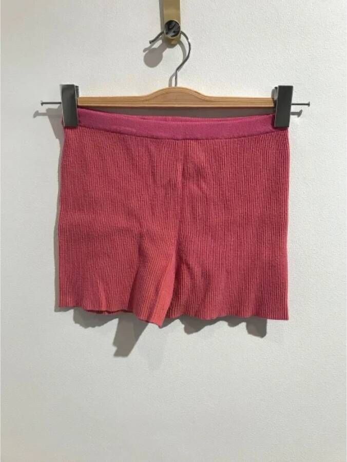 Jacquemus Pre-owned Fabric bottoms Roze Dames