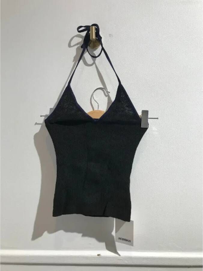 Jacquemus Pre-owned Fabric tops Zwart Dames