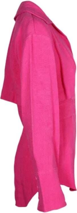 Jacquemus Pre-owned Wool tops Roze Dames