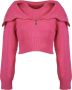 Jacquemus Gezellige en stijlvolle trui met ronde hals Roze Dames - Thumbnail 2