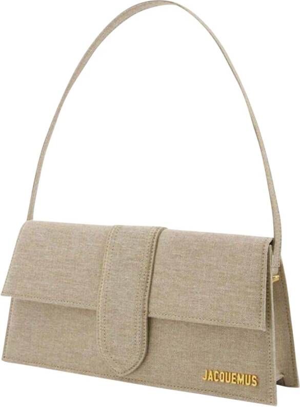 Jacquemus Schoudertas Beige Dames