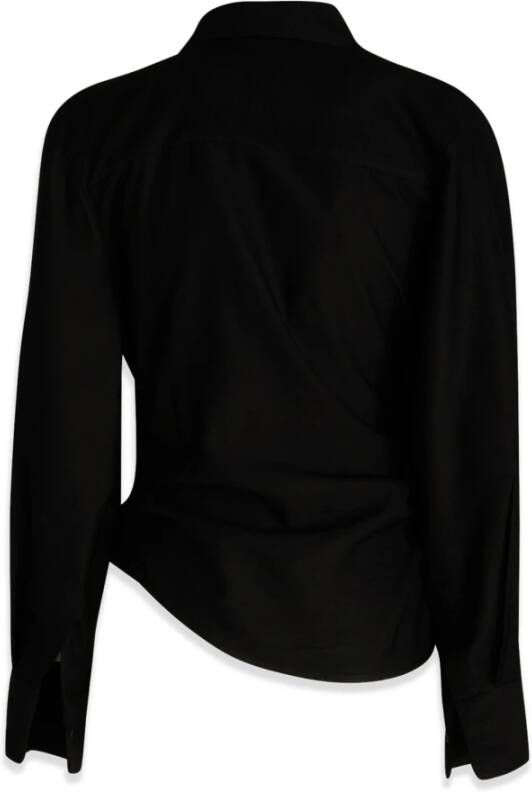 Jacquemus Elegante Blouse voor Dames Voeg een Vleugje Stijl toe aan je Garderobe Zwart Dames