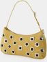 Jacquemus Ronde Vierkante Tas Leer Donkerbeige Beige Dames - Thumbnail 2