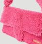 Jacquemus Hobo bags Le Bambidou Shearling Shoulder Bag in pink - Thumbnail 6