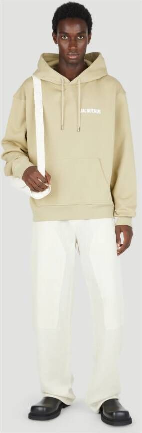 Jacquemus Sweatshirts & Hoodies Beige Heren