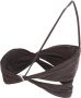 Jacquemus Bruine Asymmetrische Dames Top Ss23 Bruin Dames - Thumbnail 2