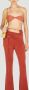 Jacquemus Asymmetrische Twist Bandeau Top Red Dames - Thumbnail 2