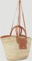 Jacquemus Soli Beach Basket Tas met Bovenhandvatten Brown Dames - Thumbnail 2