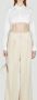 Jacquemus Franse Chic Handdoekbroek Beige Dames - Thumbnail 2