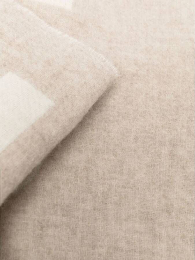 Jacquemus Winter Scarves Beige Unisex
