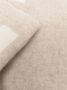 Jacquemus Wollen Logo Jacquard Sjaal Franje Rand Beige Unisex - Thumbnail 9