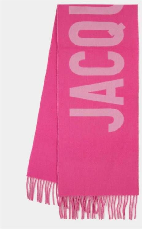 Jacquemus Winter Scarves Roze Dames
