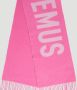 Jacquemus Wollen sjaal in stijlvol ontwerp Pink Unisex - Thumbnail 4