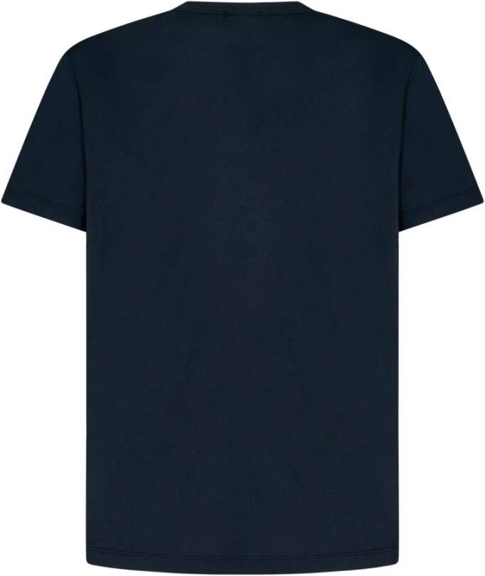 James Perse Blauwe T-shirts & Polos voor heren Aw23 Blauw Heren