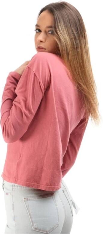 James Perse Long Sleeve Tops Roze Dames
