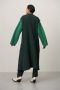 Jane Lushka Luxe Groene Mohair en Wol Mouwloze Cardigan Green Dames - Thumbnail 3