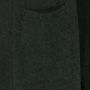 Jane Lushka Luxe Groene Mohair en Wol Mouwloze Cardigan Green Dames - Thumbnail 4