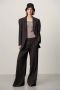 Jane Lushka Oversized Blazer in Donkerbruin Brown Dames - Thumbnail 2