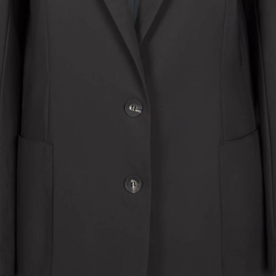 Jane Lushka Oversized Blazer in Donkerbruin Brown Dames