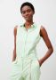 Jane Lushka Technische Jersey Mouwloze Blouse | Lichtgroen Groen Dames - Thumbnail 2