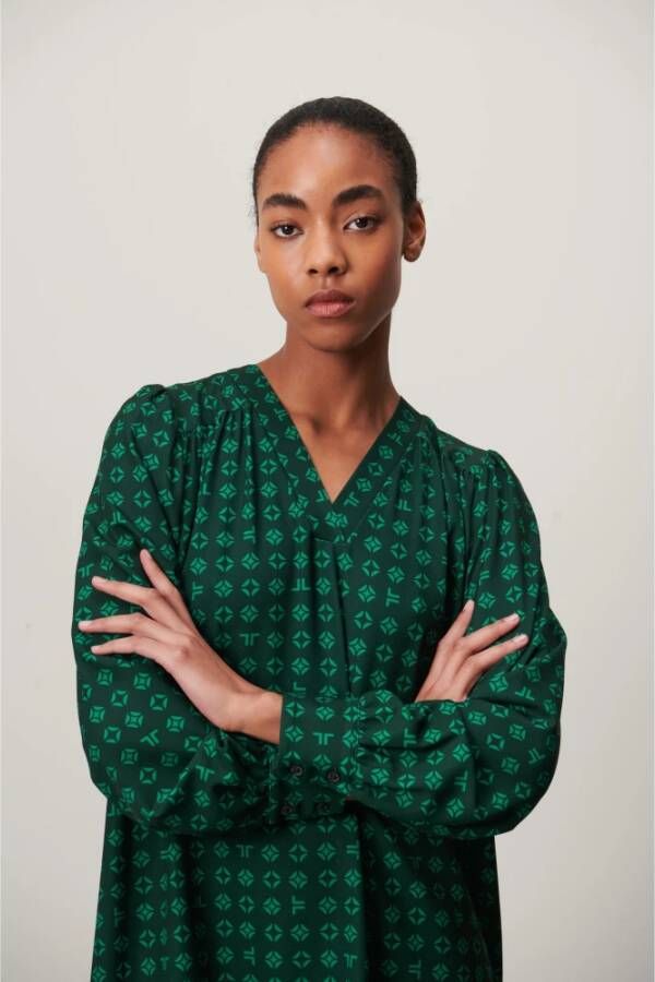 Jane Lushka Short Dresses Green Dames