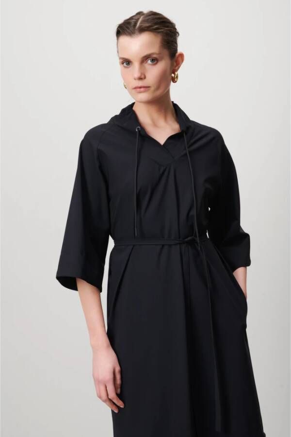 Jane Lushka Silva Jurk Technisch Jersey | Zwart Black Dames