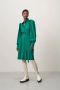 Jane Lushka Stijlvolle Groene Kamelia Jurk Green Dames - Thumbnail 2