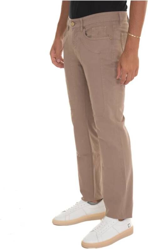Jeckerson Slim Fit 5-Pocket Broek Beige Heren