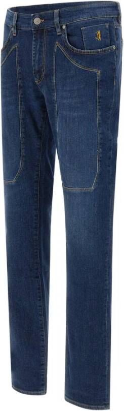 Jeckerson Straight Jeans Blauw Heren