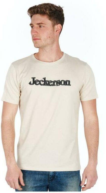 Jeckerson T-Shirts Grijs Heren