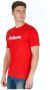 Jeckerson Rode Print Slim Fit T-shirt Red Heren - Thumbnail 2