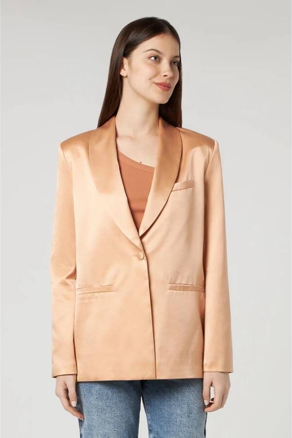 Jijil Blazerjas Beige Dames