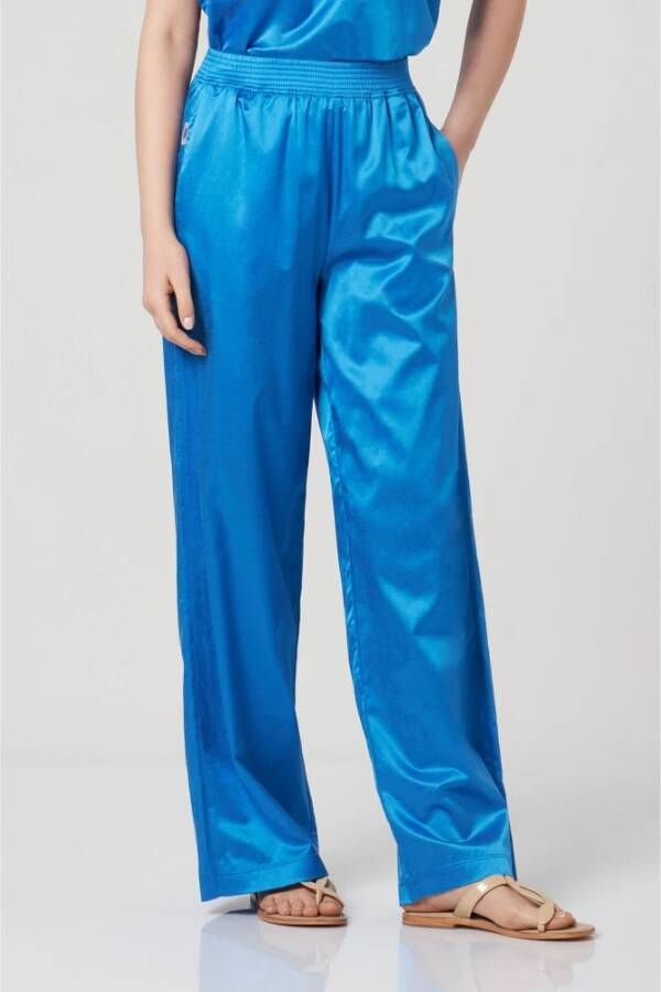 Jijil Trousers Blauw Dames
