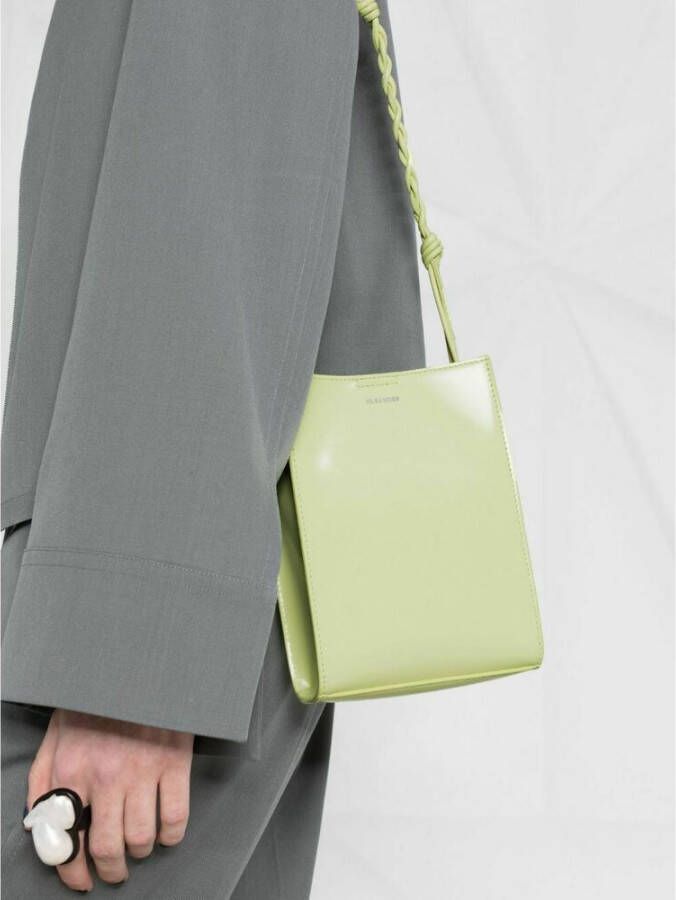 Jil Sander Schoudertas Groen Dames