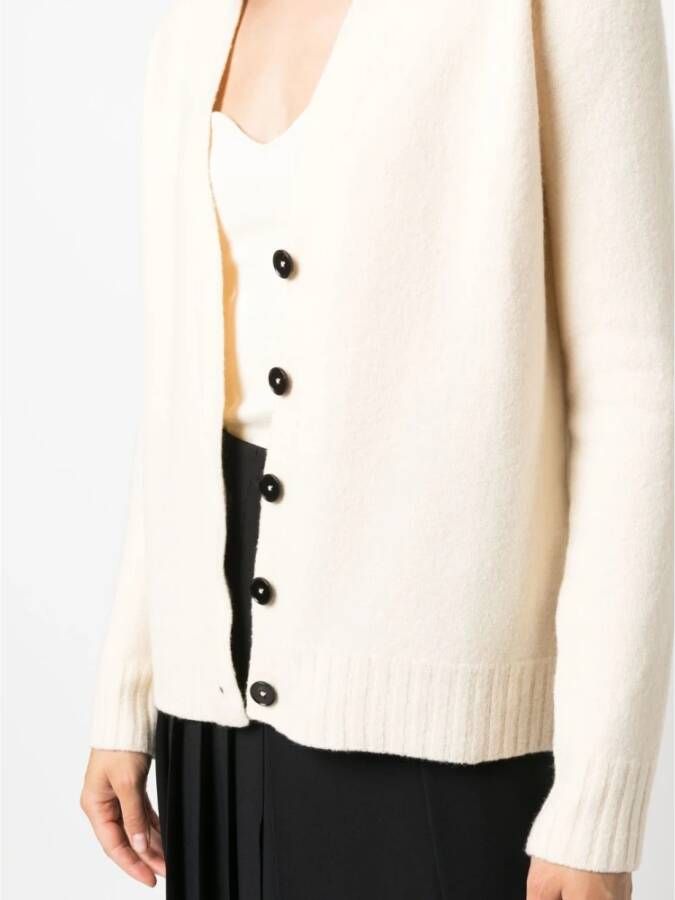 Jil Sander Stijlvolle Cardigans voor Modebewuste Vrouwen Beige Dames