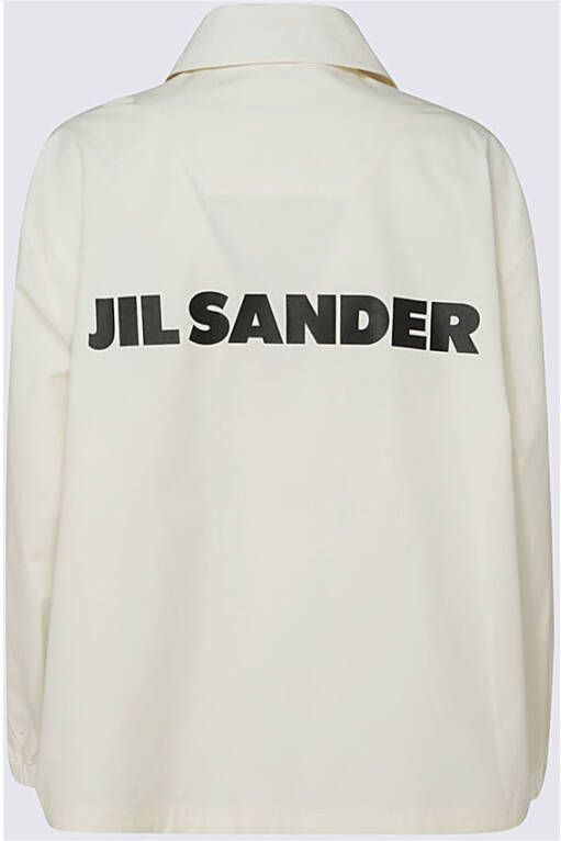 Jil Sander Beige Jassen Licht en Natuurlijk Beige Dames