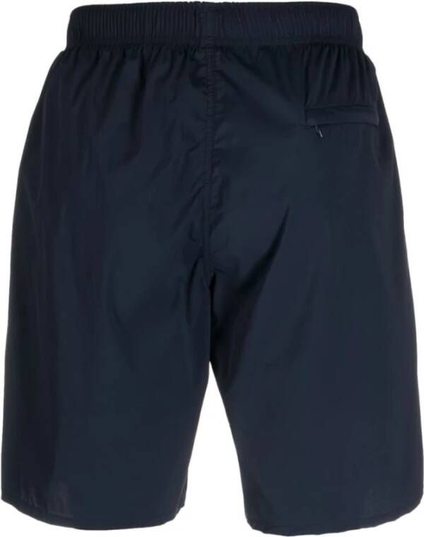 Jil Sander Blauwe casual shorts voor heren Blauw Heren