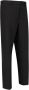 Jil Sander Elegante Heren Chino met Centrale Plooi Black Heren - Thumbnail 2
