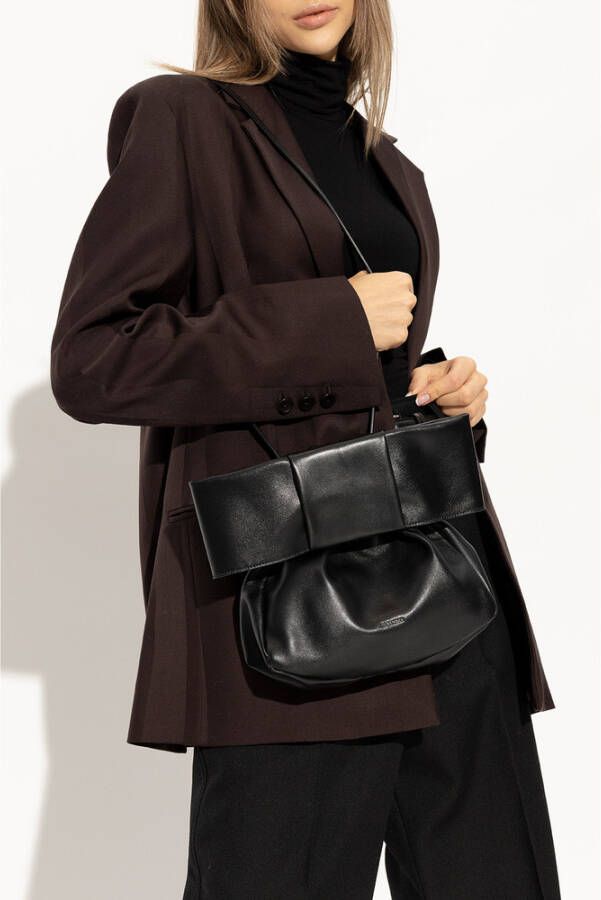 Jil Sander Schoudertas Zwart Dames