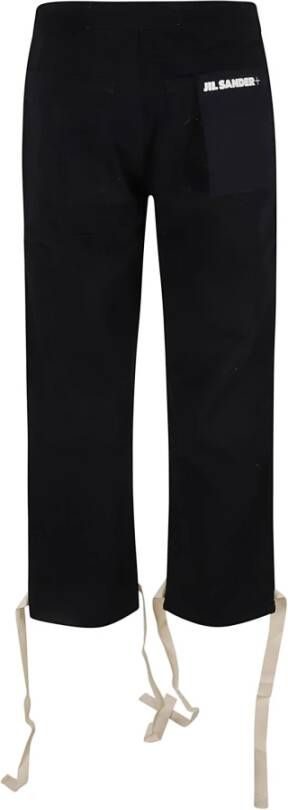 Jil Sander Denim Broek 66 Zwart Dames